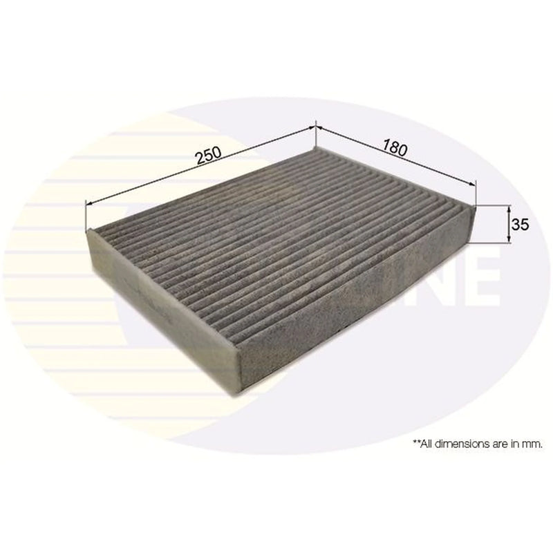 Comline Cabin Air Filter (Pollen Filter) EKF386A