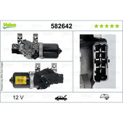 Valeo Front/Rear Wiper Motor Front 582642