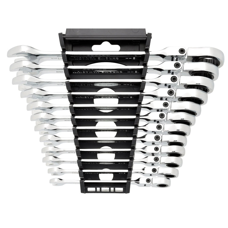 Draper HI-TORQ® Ratchet Combination Spanner Set 12 Piece