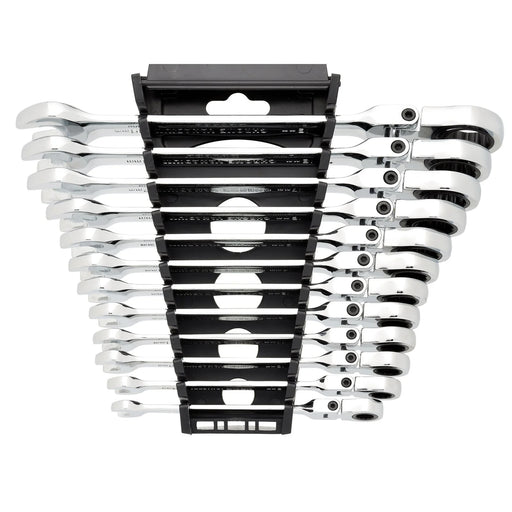 Draper HI-TORQ® Ratchet Combination Spanner Set 12 Piece