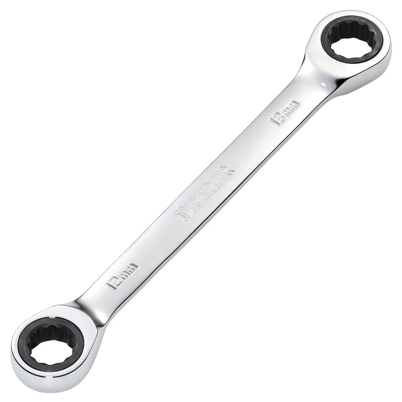 Draper HI-TORQ® Double Ratchet Ring Spanner 12x13mm