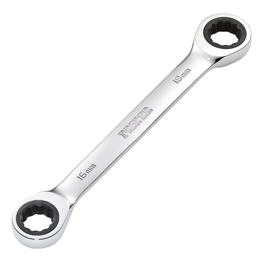 Draper HI-TORQ® Double Ratchet Ring Spanner 16x18mm