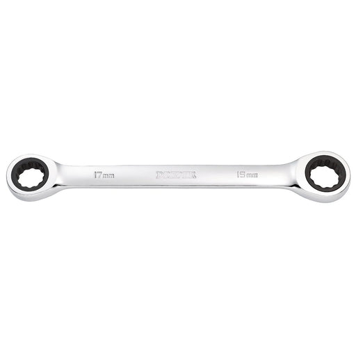 Draper Metric Double Ratchet Ring Spanner 17 x 19mm