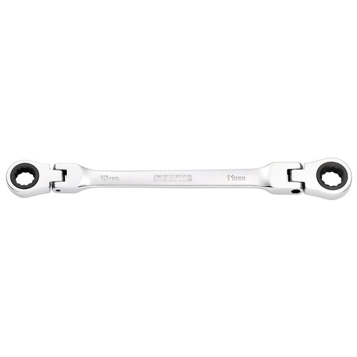 Draper HI-TORQ® Ratchet Spanner 10x11mm Flexible Head