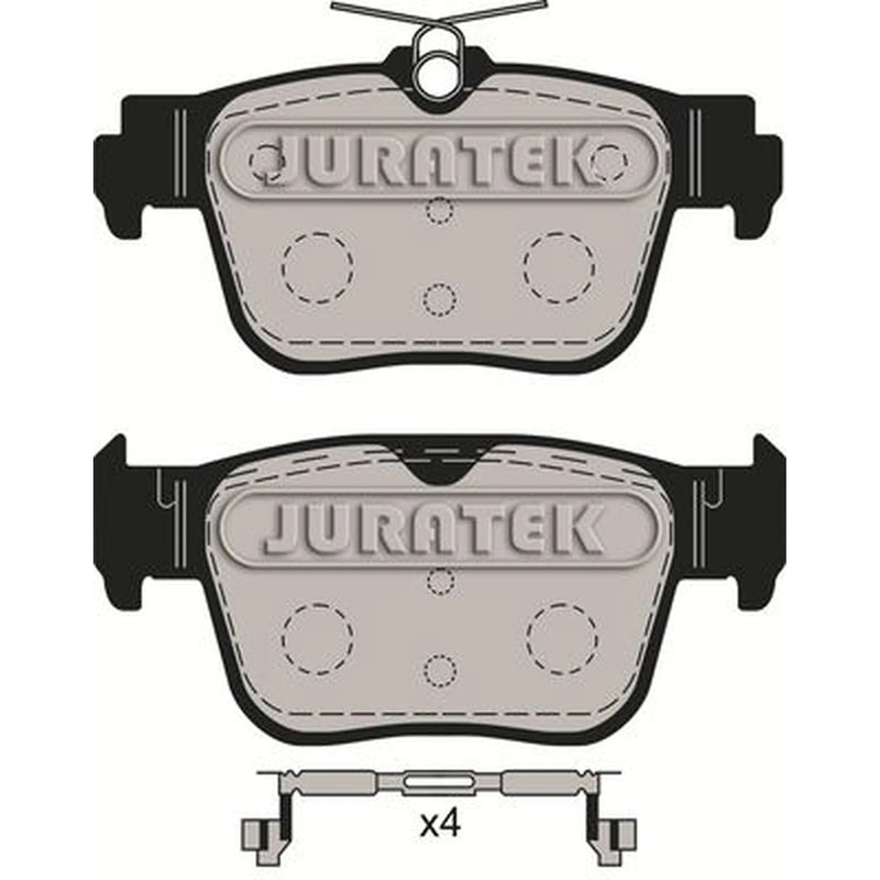 Juratek Rear Brake Pad Set JCP4057