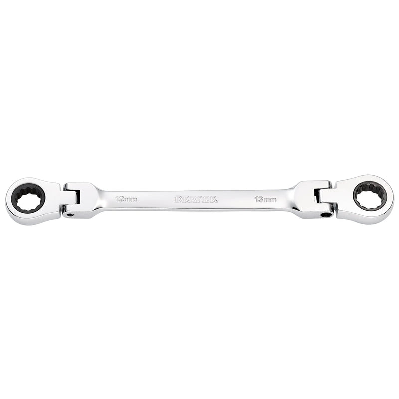 Draper HI-TORQ® Ratchet Spanner 12 x 13mm Flexible Head