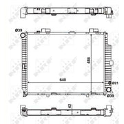 NRF Engine Radiator 56139