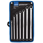 Draper HI-TORQ® Ratchet Spanner Set 7 Piece Extra-Long