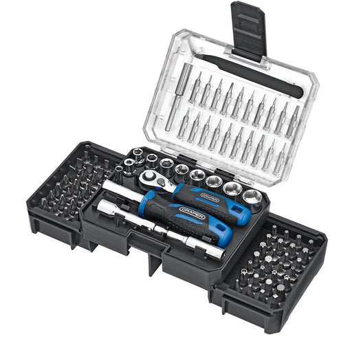 Draper Ratchet and Screwdriver Bit Set 92 Piece
