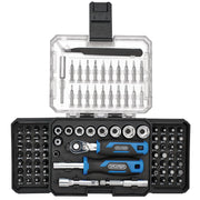 Draper Ratchet and Screwdriver Bit Set 92 Piece