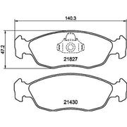 DON Front Brake Pad Set PCP1522