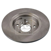 Febi 2 x Solid Rear Brake Discs 106490