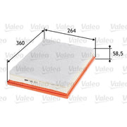 Valeo Engine Air Filter 585377