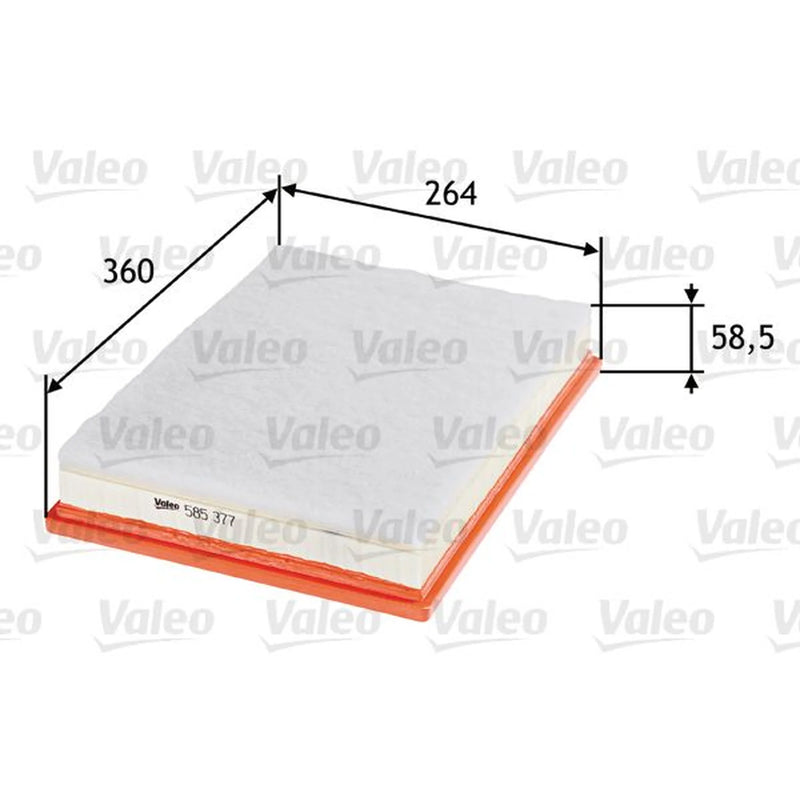 Valeo Engine Air Filter 585377