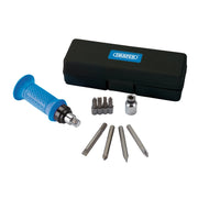 Draper Impact Screwdriver Set 1/2" Sq. Dr. 162mm (10 Piece)