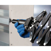 Draper Expert Lazy Tong Riveter 4 Nozzles for 2.4-4.8mm Rivets