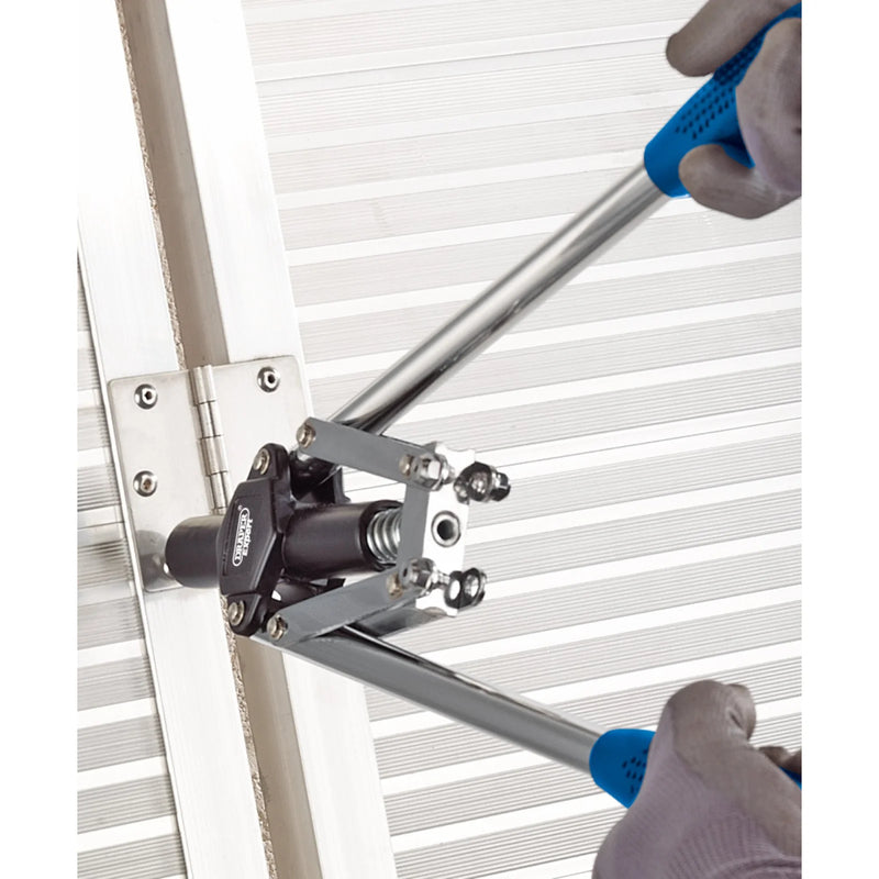 Draper Expert Riveter Long Arm 4 Nozzles 2.4-4.8mm