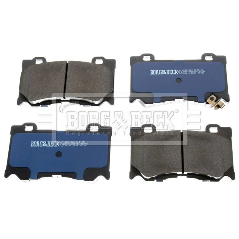 Borg & Beck 4 x Front Brake Pad Set BBP2363