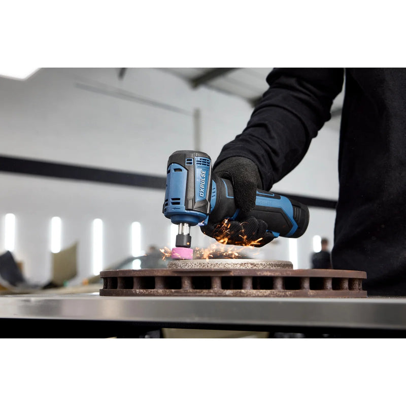 DXPULSE 12V Right Angle Die Grinder Brushless Model DX12VRADG
