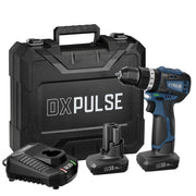DXPULSE 12V Brushless Combi Drill Kit with 2 x 4.0Ah Batteries