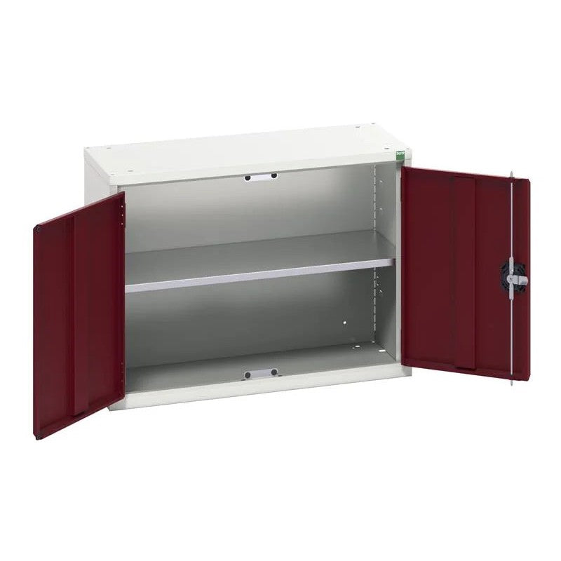 Bott Verso Economy Wall Cupboard 1 Shelf 800mm Crimson Red - 16929101.24