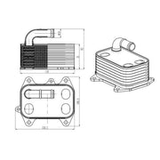 NRF Engine Oil Cooler 31837