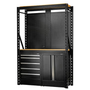 Bunker Modular Storage Combo 15 Piece 1500mm Racking with Shelving
