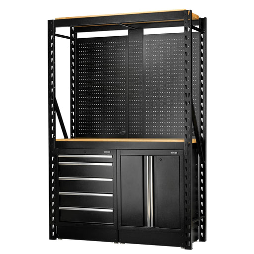 Bunker Modular Storage Combo 15 Piece 1500mm Racking with Shelving