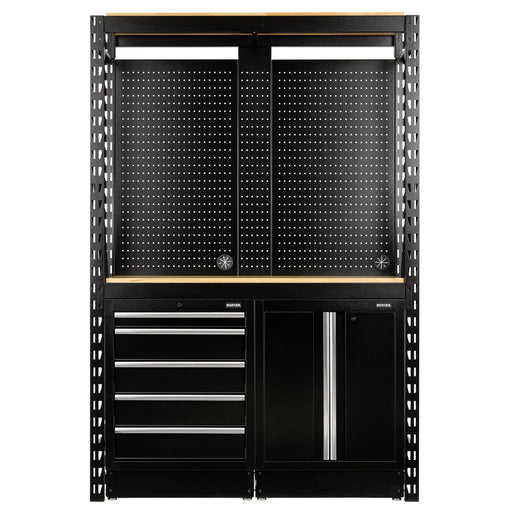 Bunker Modular Storage Combo 15 Piece 1500mm Racking with Shelving