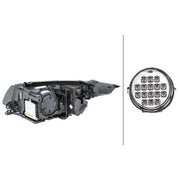 Hella Headlight Headlamp PSY24W Right 1LL 354 806-081