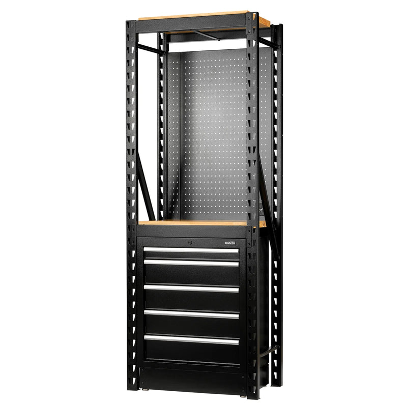 Bunker Modular Storage Combo 13 Piece 750mm 2 Tier Racking
