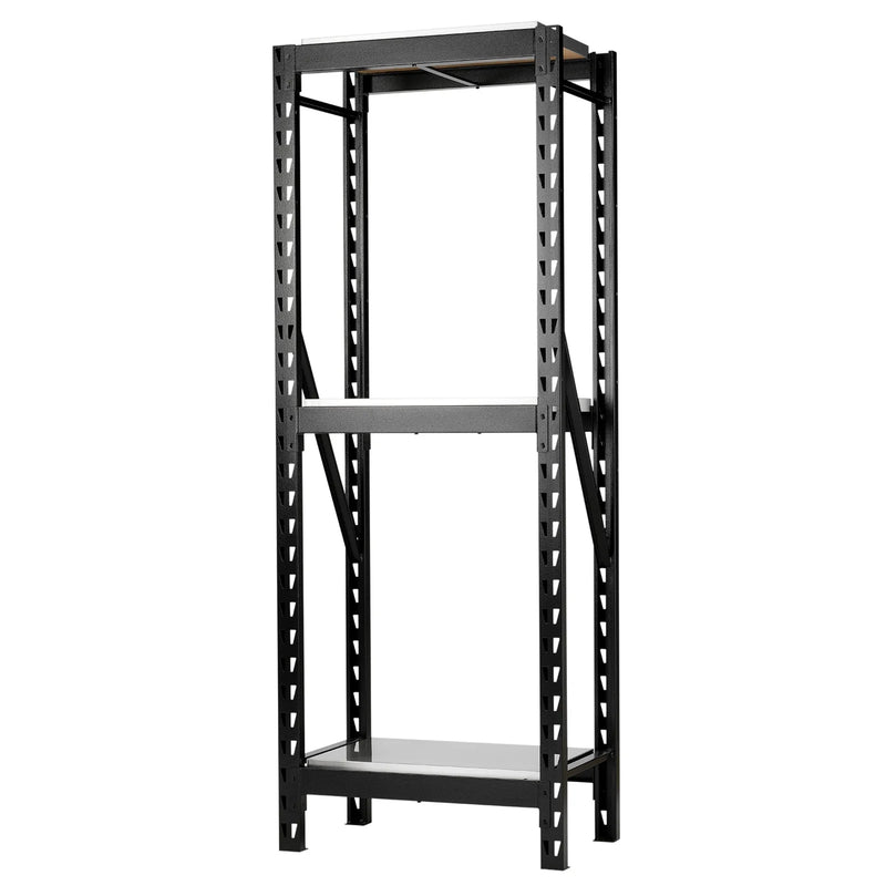 Bunker 14 Piece Modular 3 Tier Racking with Stainless Steel Shelving
