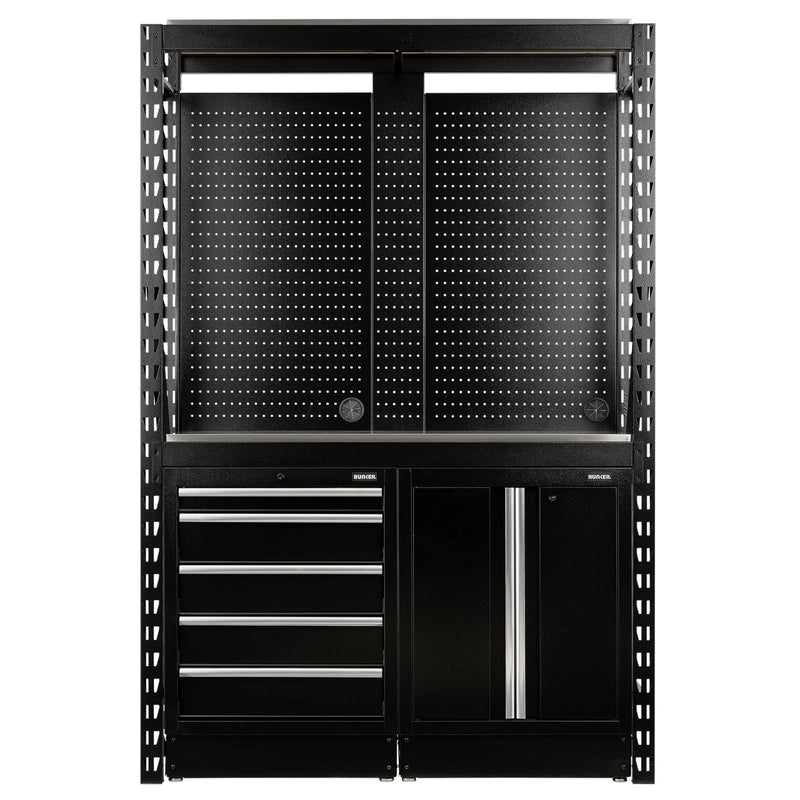 Bunker Modular Storage Combo 15 Piece 1500mm Racking System