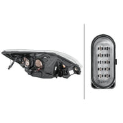Hella Headlight Headlamp H7/H1 Left 1EE 354 257-011