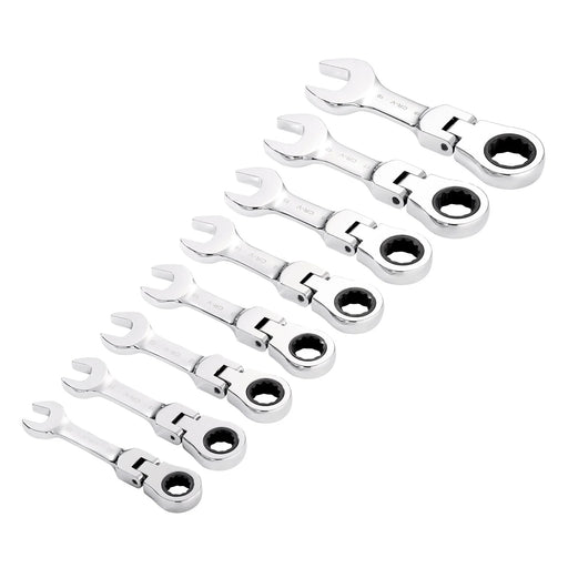 Draper HI-TORQ® Ratchet Spanner Set 10-19mm 8 Piece