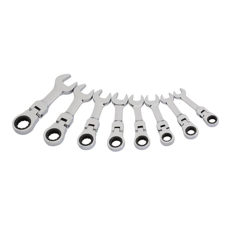 Draper HI-TORQ® Ratchet Spanner Set 10-19mm 8 Piece