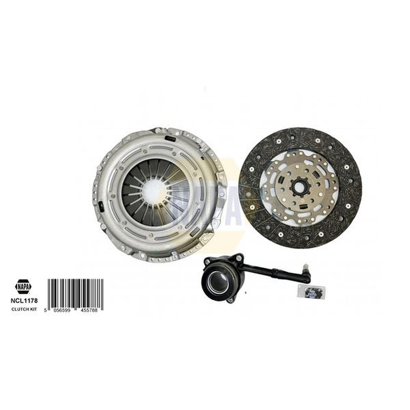 NAPA Clutch Kit Set 3pc NCL1178