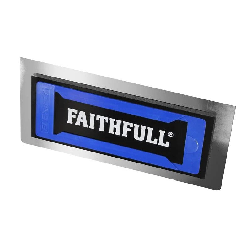 Faithfull Stainless Steel Flexifit Trowel with Foam 12in - FAIPFLEX12S