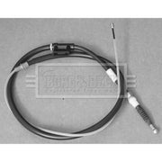 Borg & Beck Handbrake Cable Left Rear BKB3684
