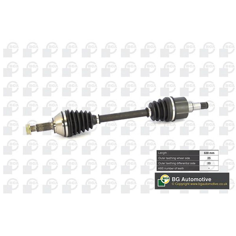 BGA CV Drive Shaft Driveshaft Front Left DS2301L