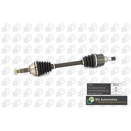 BGA CV Drive Shaft Driveshaft Front Left DS2301L