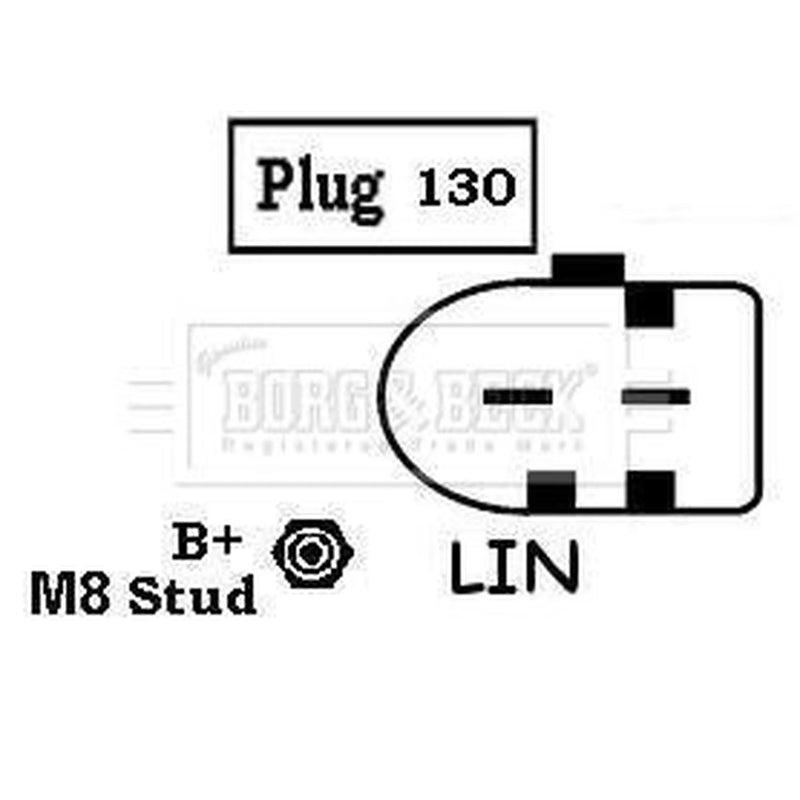 Borg & Beck Car Alternator 12V BBA2579
