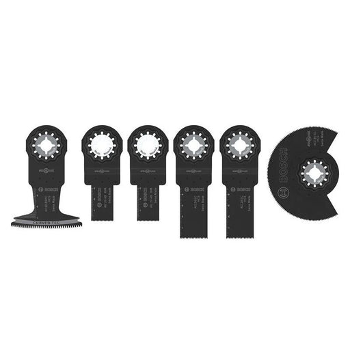 Bosch Powertool Accessories Wood & Soft Metal Set, 6 Piece - 2.608.669.334