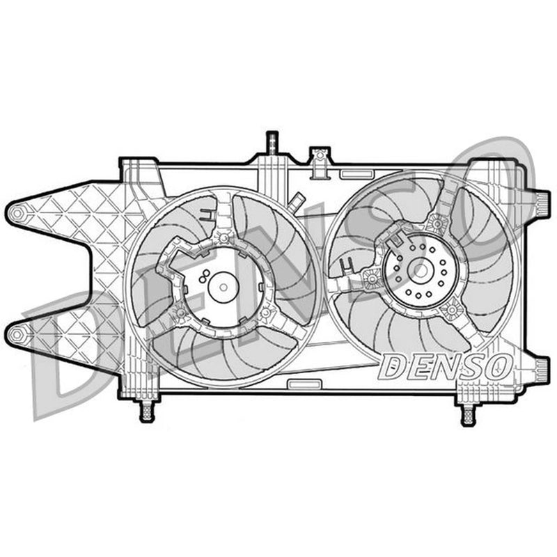 Denso Engine Cooling Fan DER09037