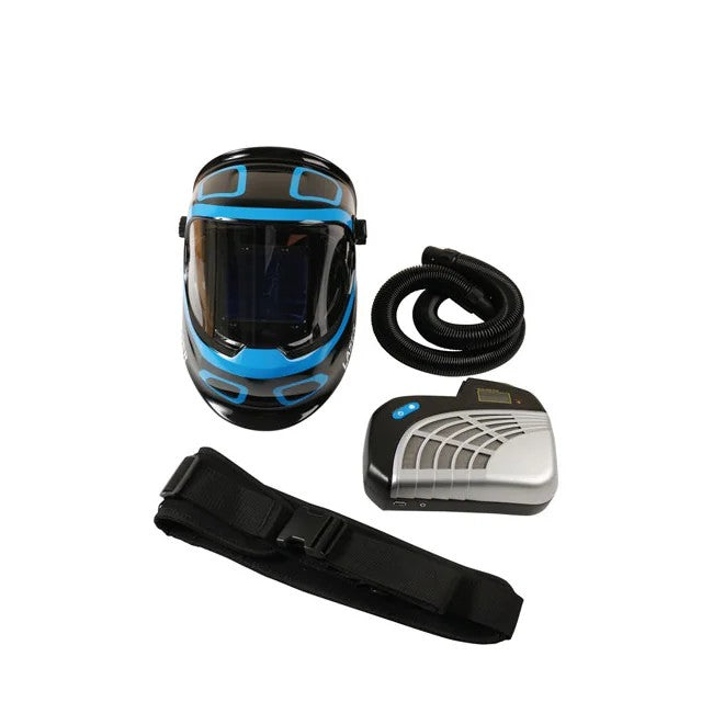 Laser Tools Auto Darkening Welding Helmet with Respirator - PL
