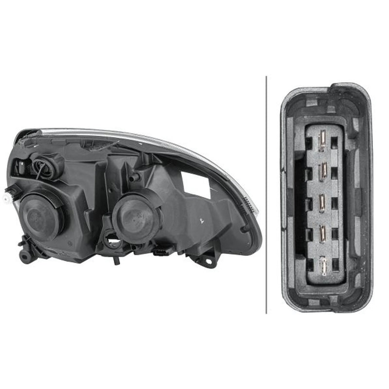 Hella Headlight Headlamp PY21W Left 1DB 008 461-191