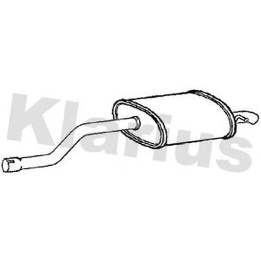 Klarius Box With Tail Pipe Rear FE1540B