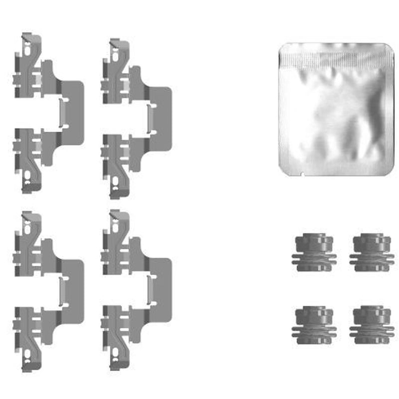Textar Brake Pad Accessory Fitting Kit Rear 82557800