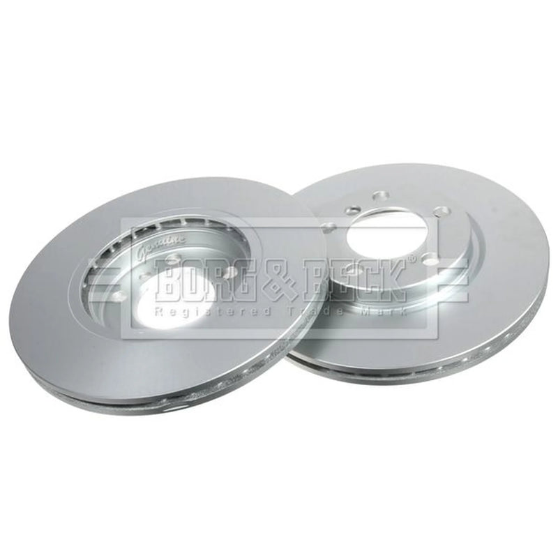 Borg & Beck 2 x Vented Front Brake Discs BBD5336