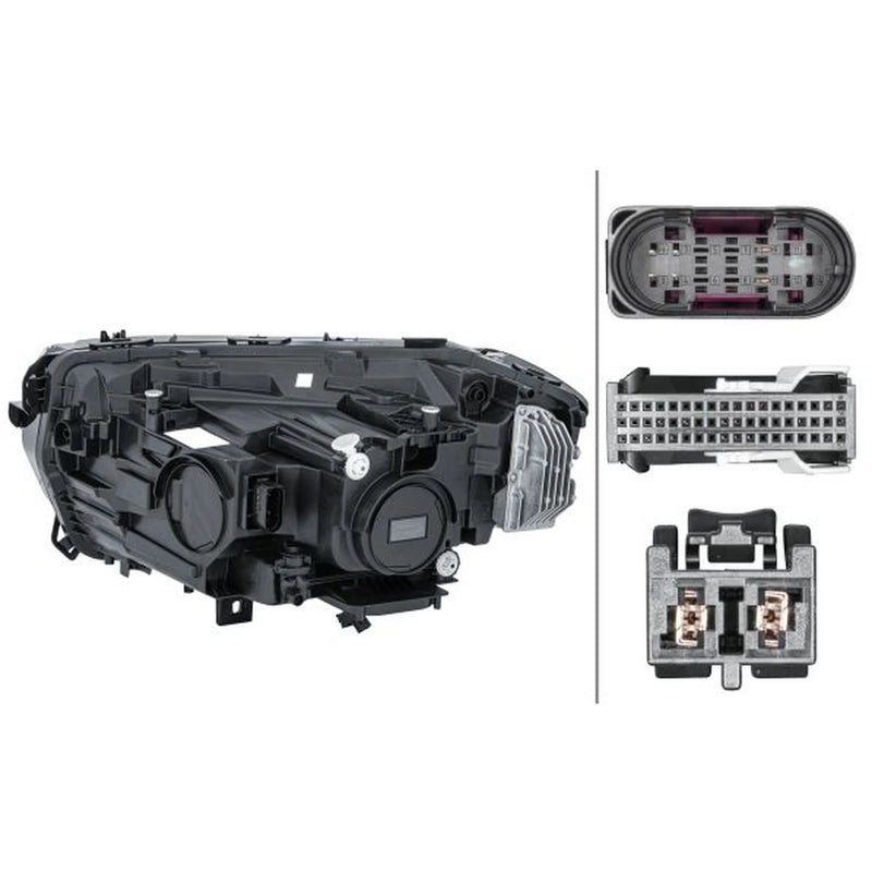 Hella Headlight Headlamp LED Right 1LX 014 530-341